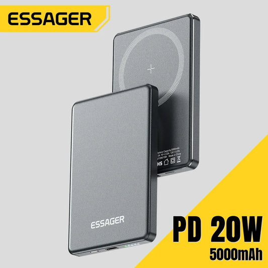 Cargador Portátil Magnético Essager 5000mAh