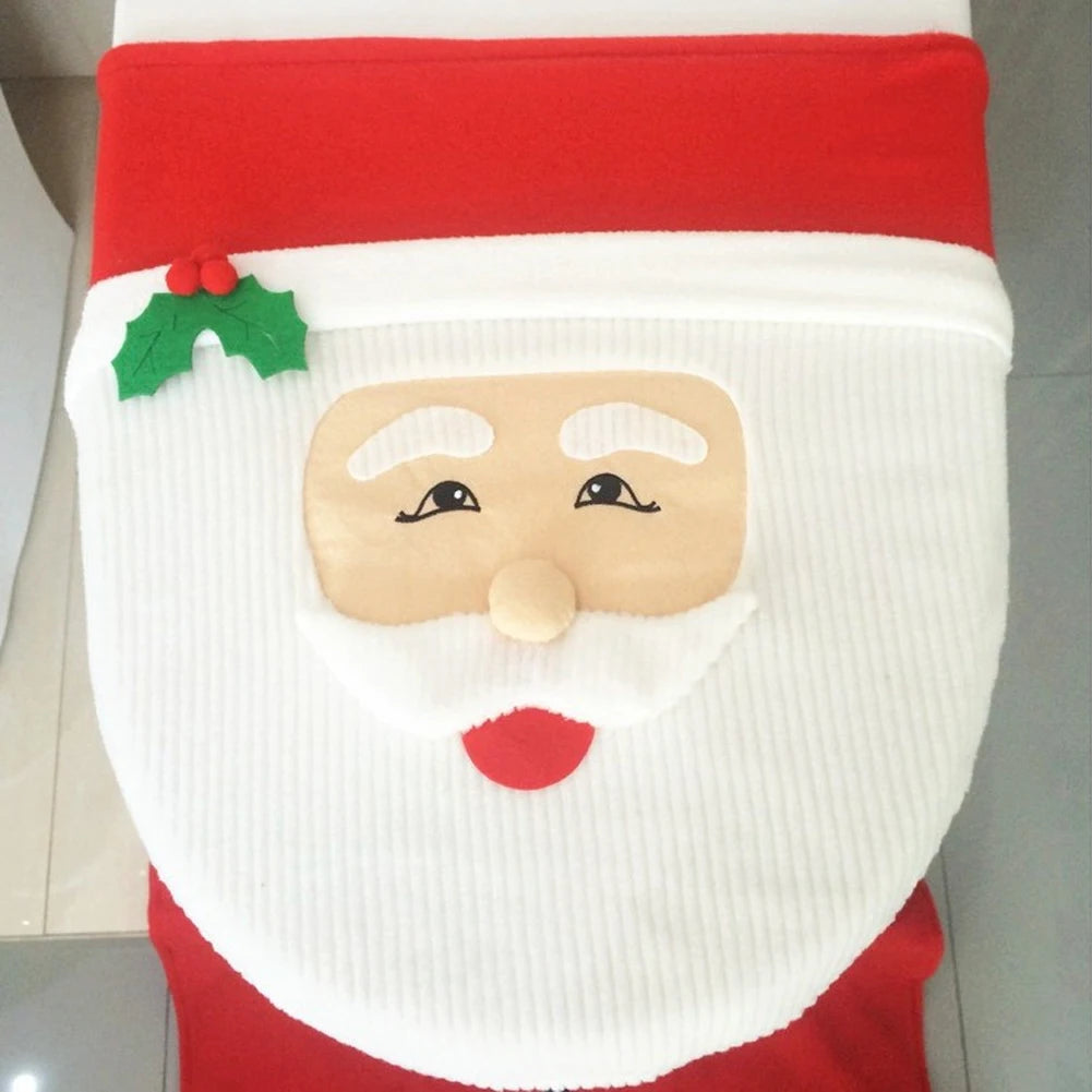 Set de Decoración Navideña para Baño – Santa, Muñeco de Nieve y Más