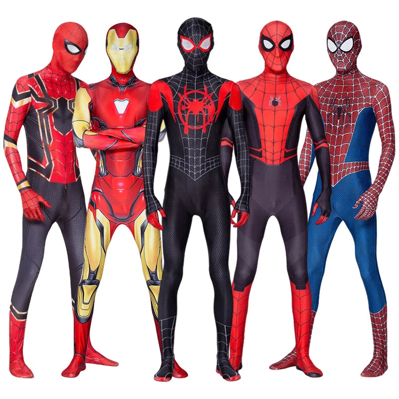 Disfraces de Superhéroes para Adultos - Spider-Man e Iron Man