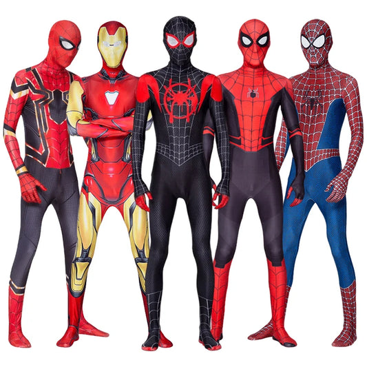 Disfraces de Superhéroes para Adultos - Spider-Man e Iron Man