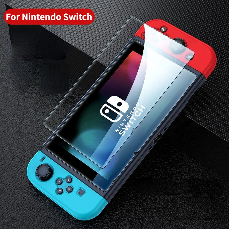 Protector de Pantalla de Vidrio Templado 9H para Nintendo Switch, Switch Lite y OLED (Pack de 3)