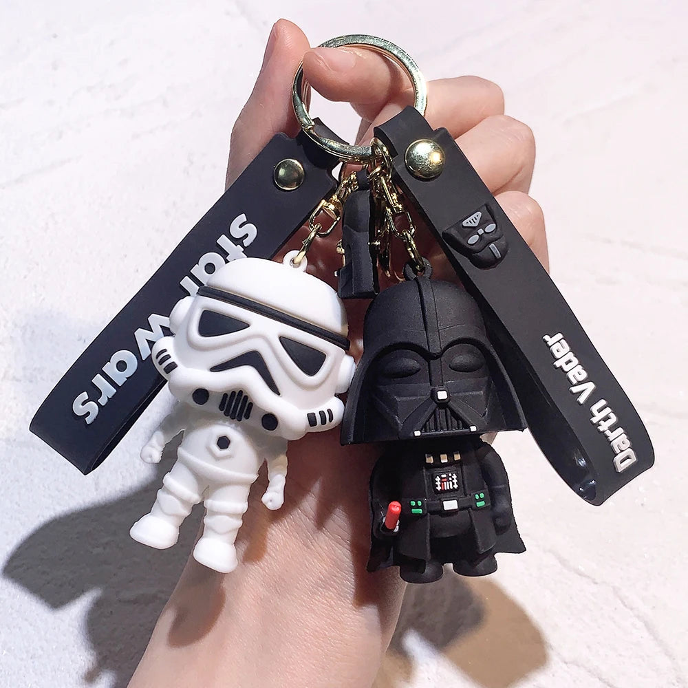 Llaveros Coleccionables Star Wars - Yoda, Stormtrooper y Darth Vader