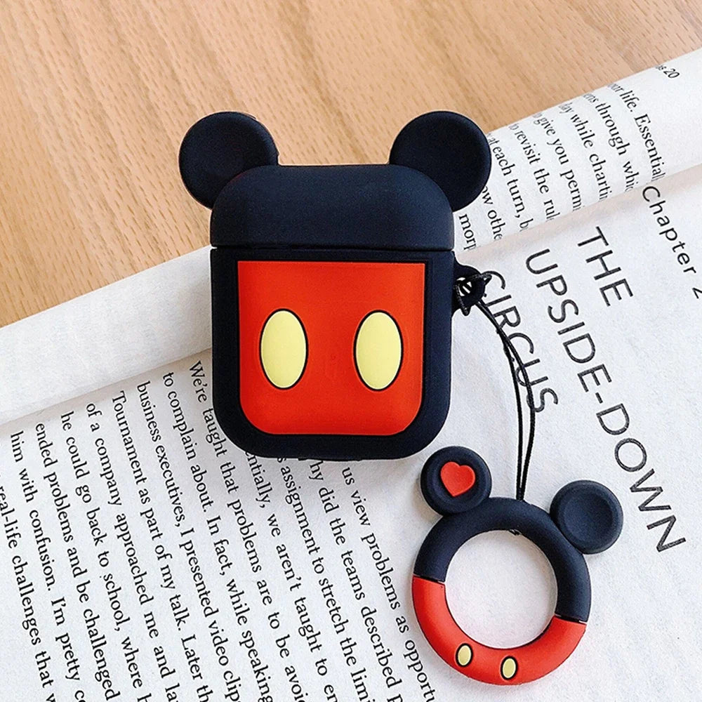 Fundas de Silicona para AirPods con Diseños de Personajes Divertidos