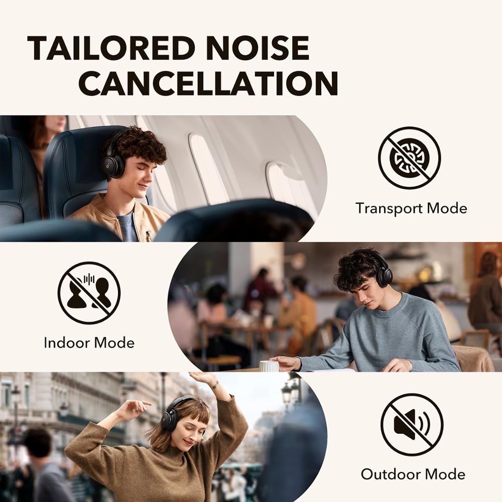 Audífonos Anker Soundcore Life Q30 - Cancelación Activa de Ruido 🎧✨