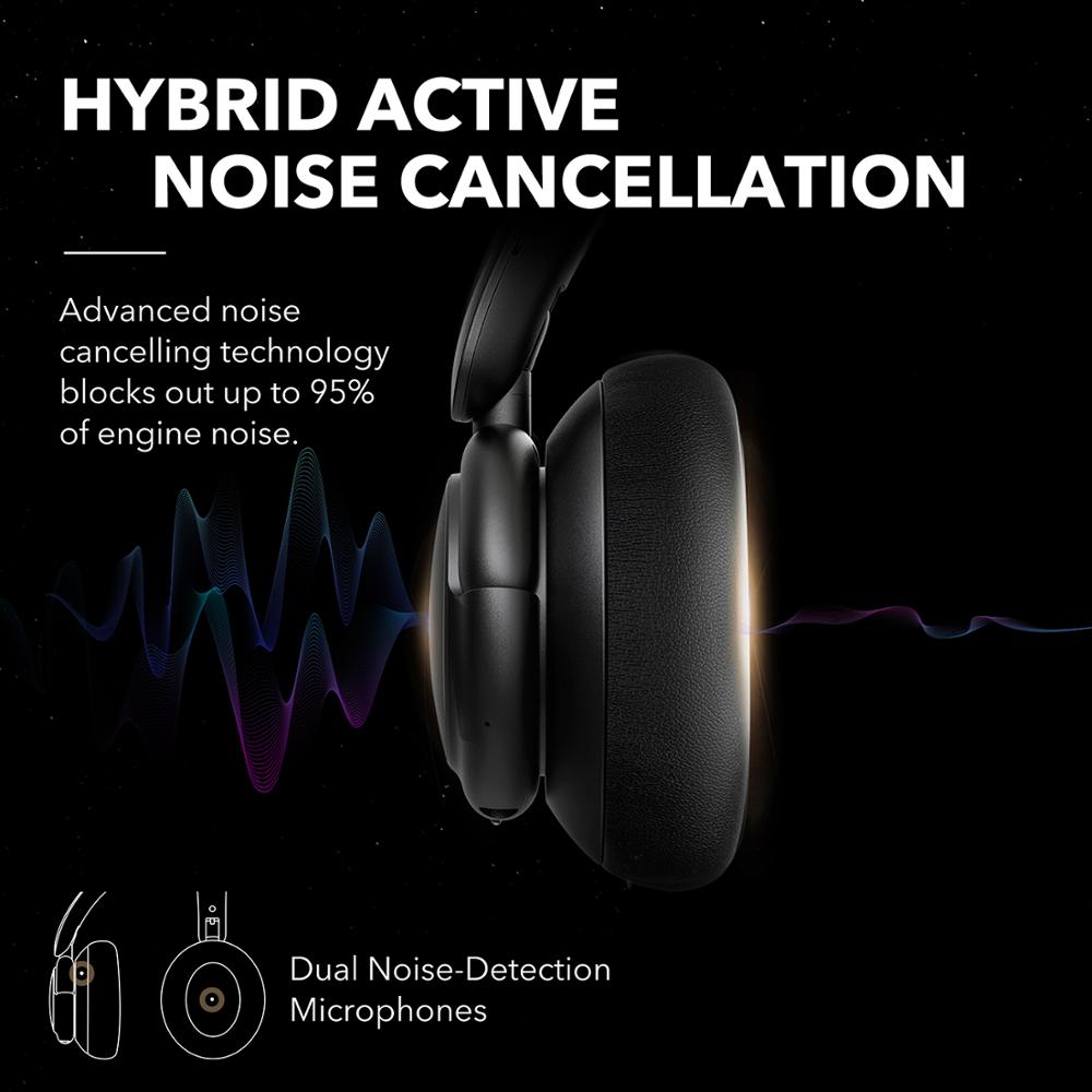 Audífonos Anker Soundcore Life Q30 - Cancelación Activa de Ruido 🎧✨