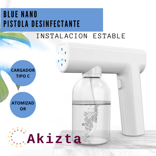 🧼 Blue Nano Pistola Desinfectante: Protección y Comodidad para tu Hogar 🧼