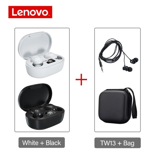 🎧 Auriculares Inalámbricos Lenovo TW13 con Estuche de Carga: Calidad y Comodidad para tu Música 🎧