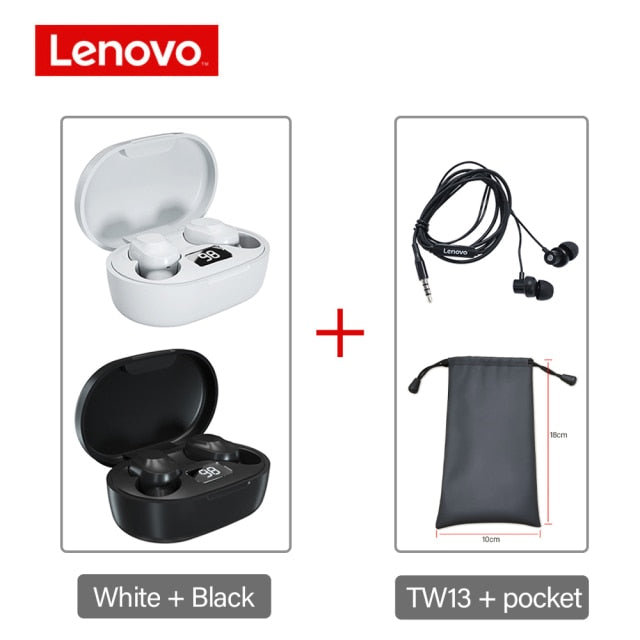 🎧 Auriculares Inalámbricos Lenovo TW13 con Estuche de Carga: Calidad y Comodidad para tu Música 🎧